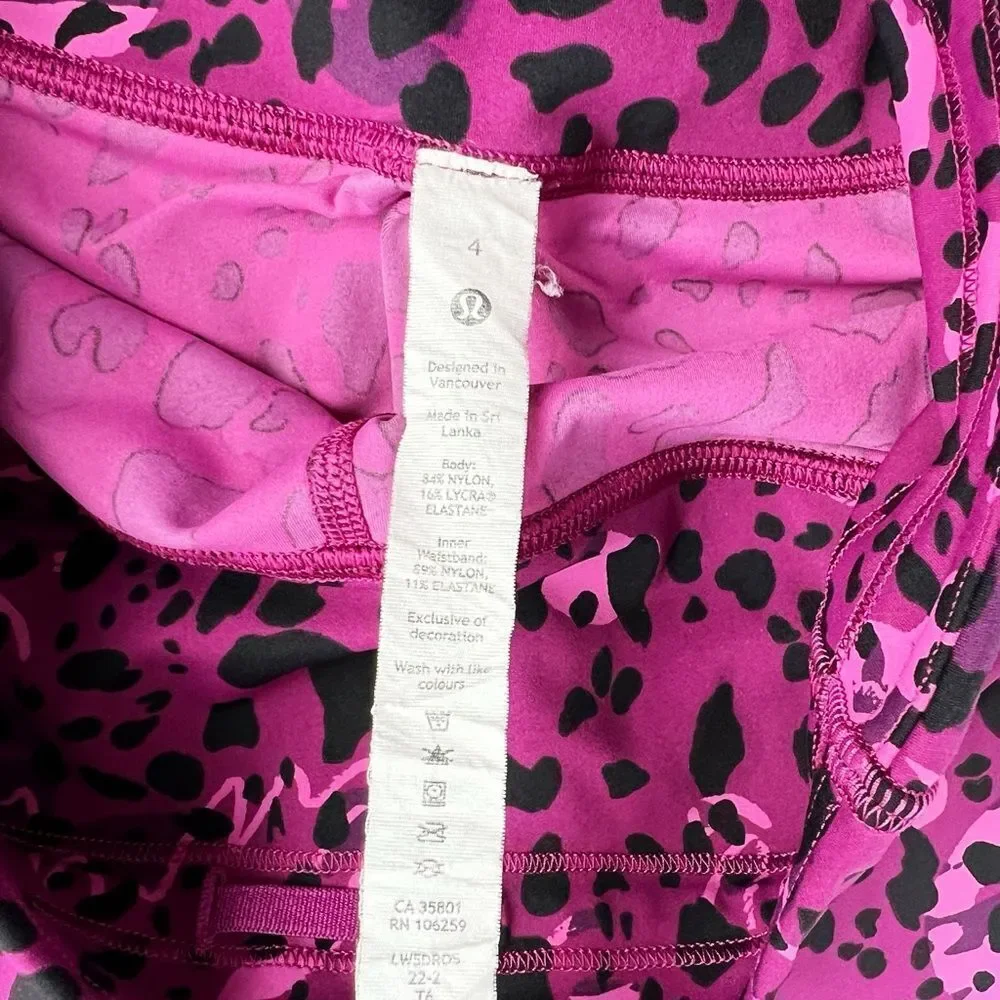 Lululemon‎ Base Pace High Rise Running Leggings 25